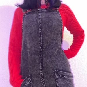 Jean overal dress!